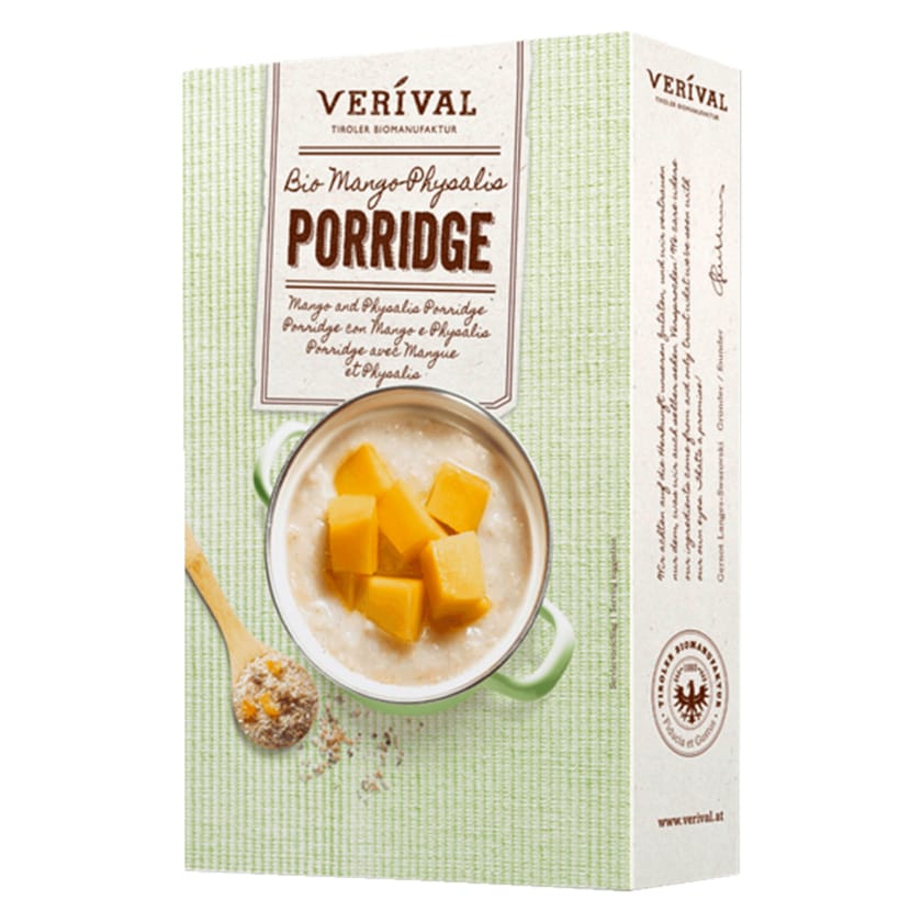 Verival Bio Mango-Physalis Porridge 450g